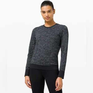 Lululemon Swiftly Breathe Long Sleeve Top Size 4 Pullover Active Stretch Running